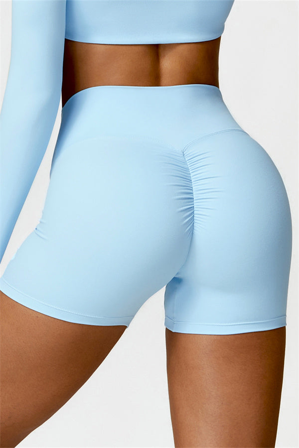 Sculpting High-Waist Active Shorts
