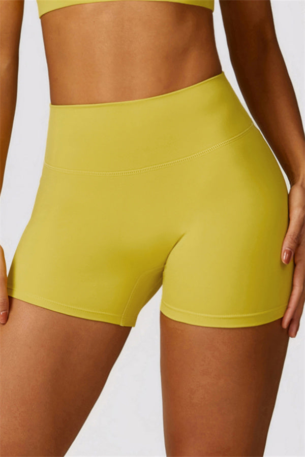 Sculpting High-Waist Active Shorts