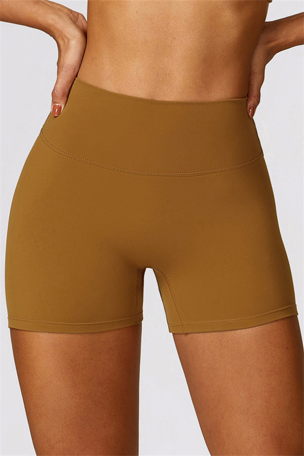 Sculpting High-Waist Active Shorts