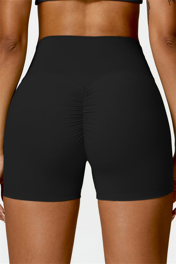 Sculpting High-Waist Active Shorts