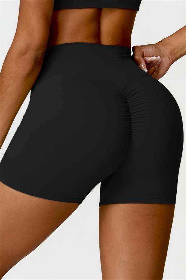 Sculpting High-Waist Active Shorts