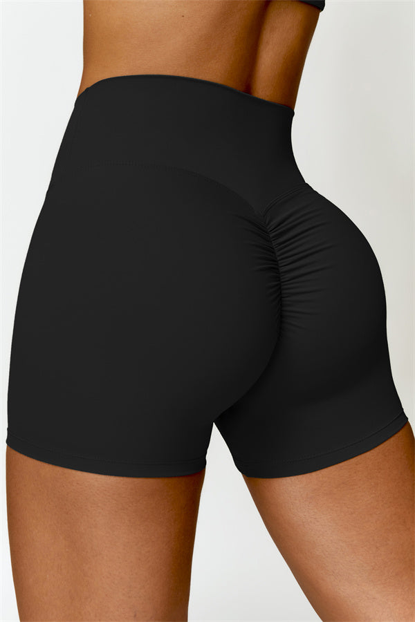 Sculpting High-Waist Active Shorts