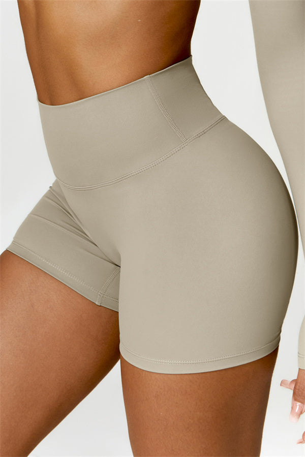 Sculpting High-Waist Active Shorts