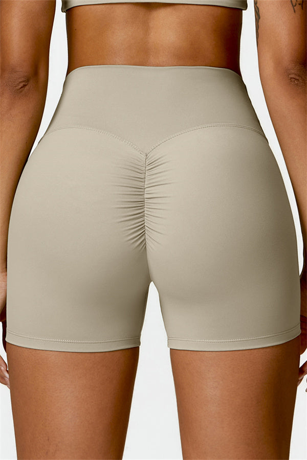Sculpting High-Waist Active Shorts
