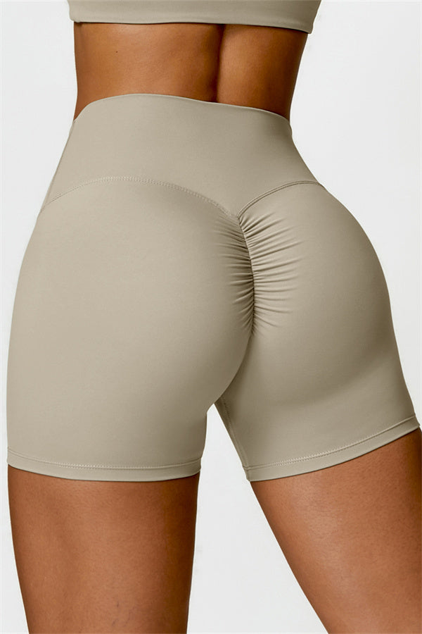 Sculpting High-Waist Active Shorts