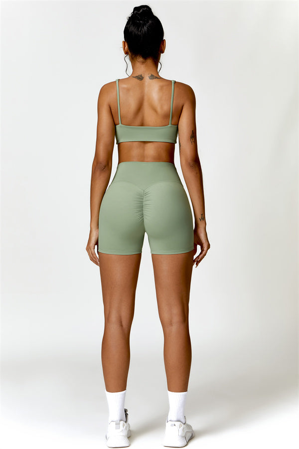 Sculpting High-Waist Active Shorts