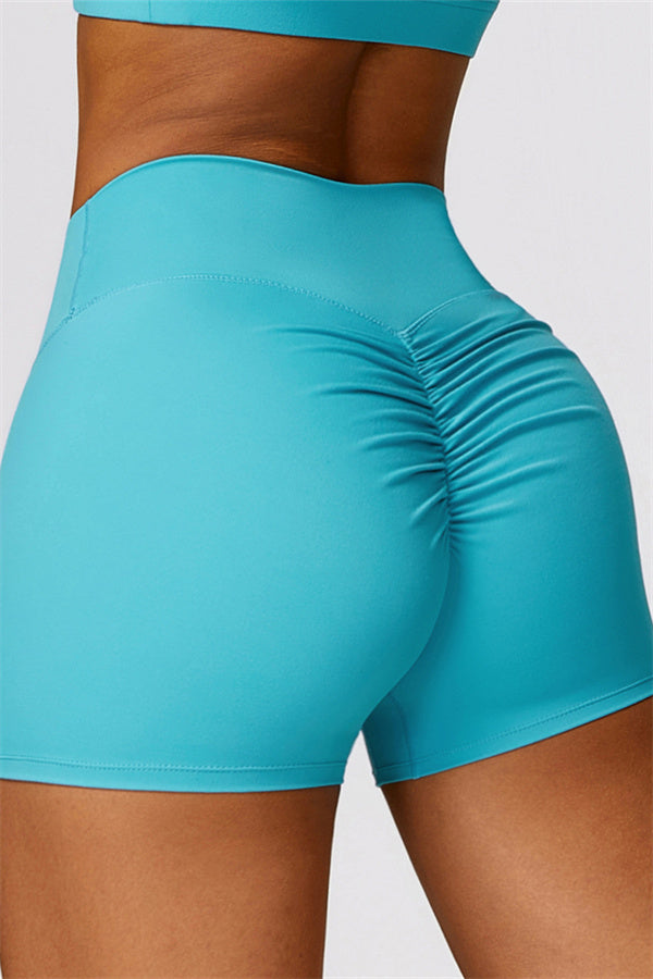 Sculpting High-Waist Active Shorts