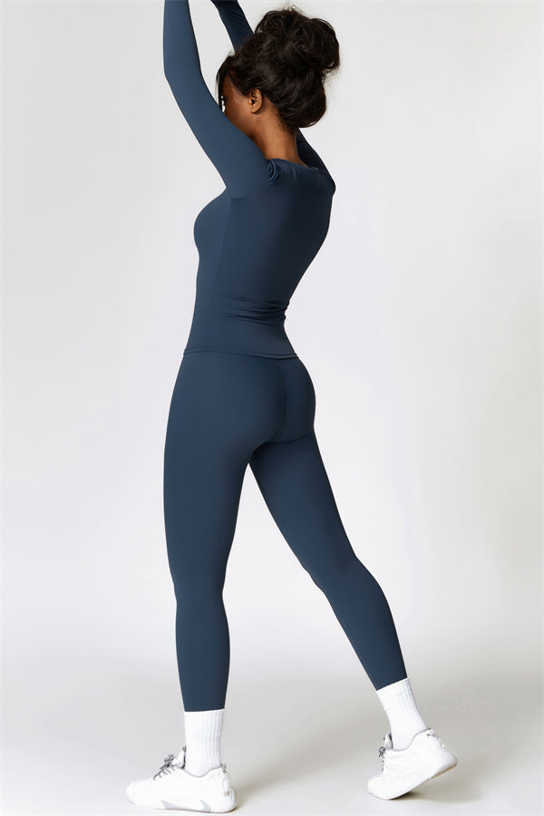 Seamless Long Sleeve Crop Top