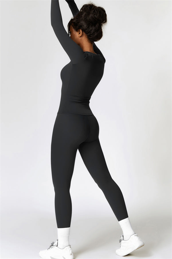 Seamless Long Sleeve Crop Top