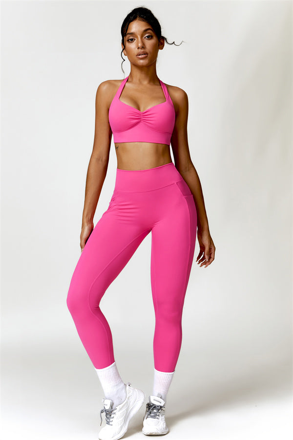 Ruched Back Pocket Leggings