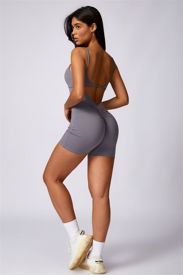 Sculpt Luxe Backless Jumpsuit
