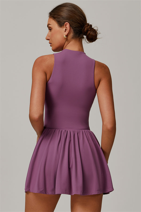 Sleek A-Line Performance Tennis Dress