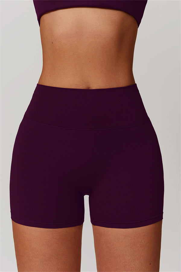 Sculpting High-Waist Active Shorts