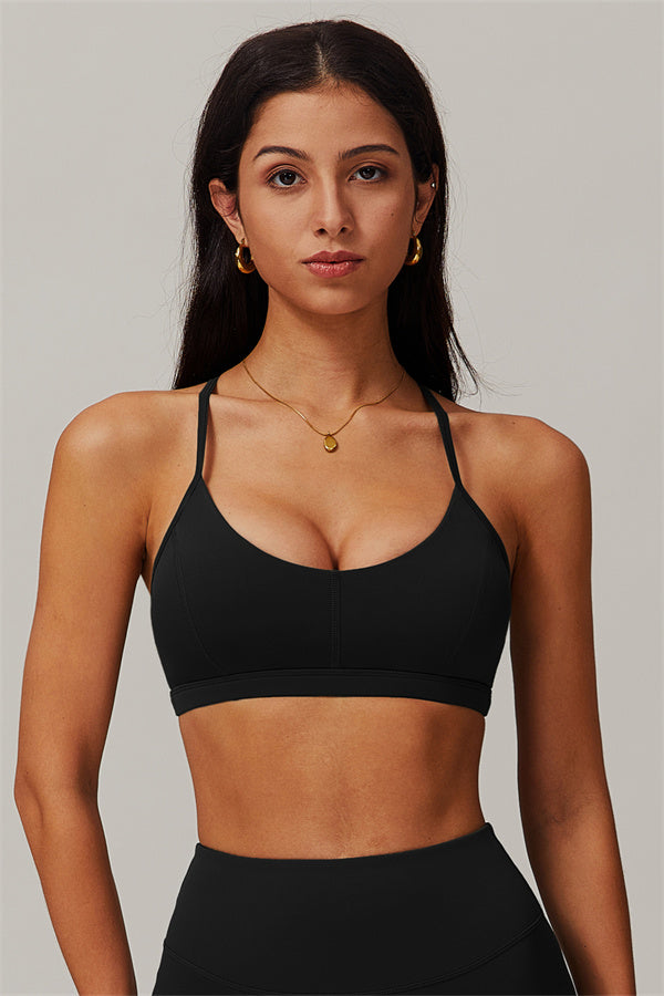 Y-Back Support Sports Bra