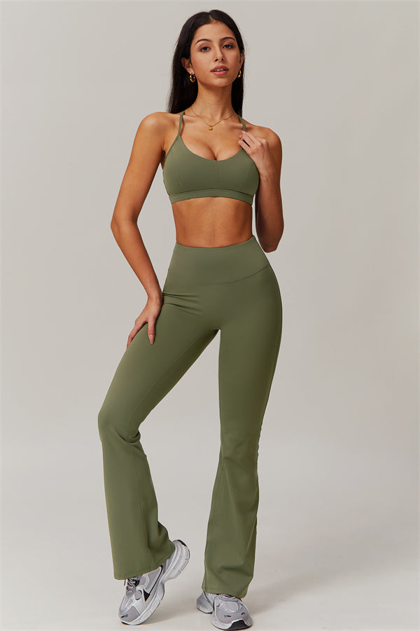 Y-Back Support Sports Bra