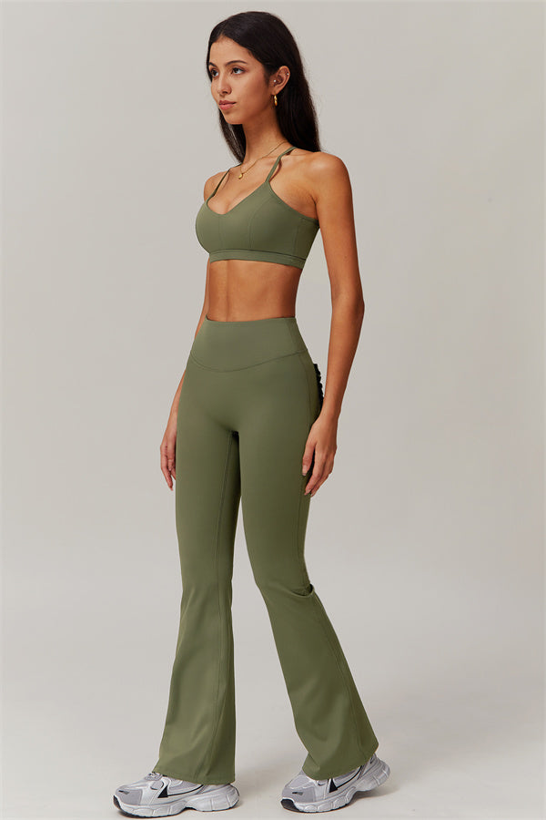 Y-Back Support Sports Bra