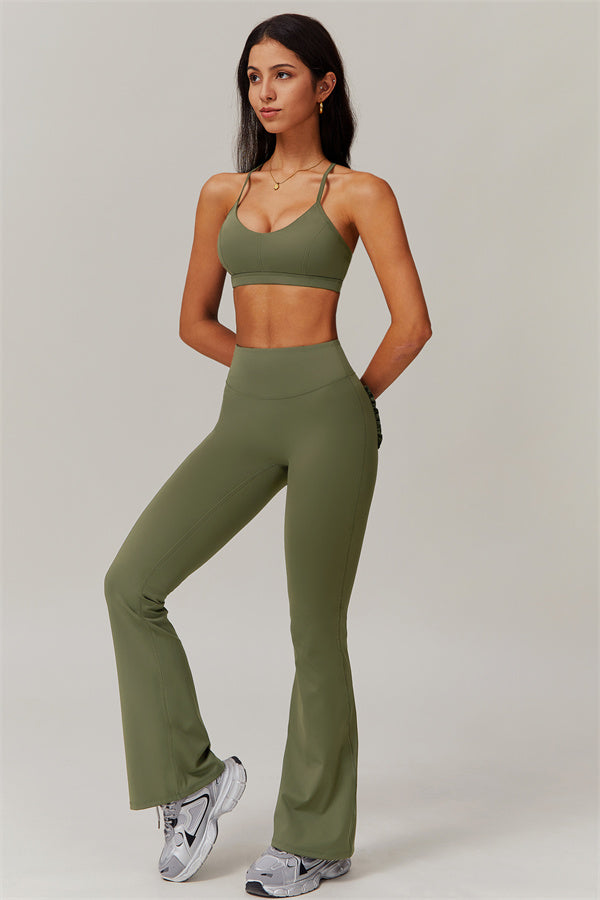 Y-Back Support Sports Bra