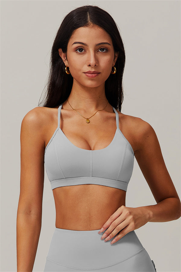 Y-Back Support Sports Bra