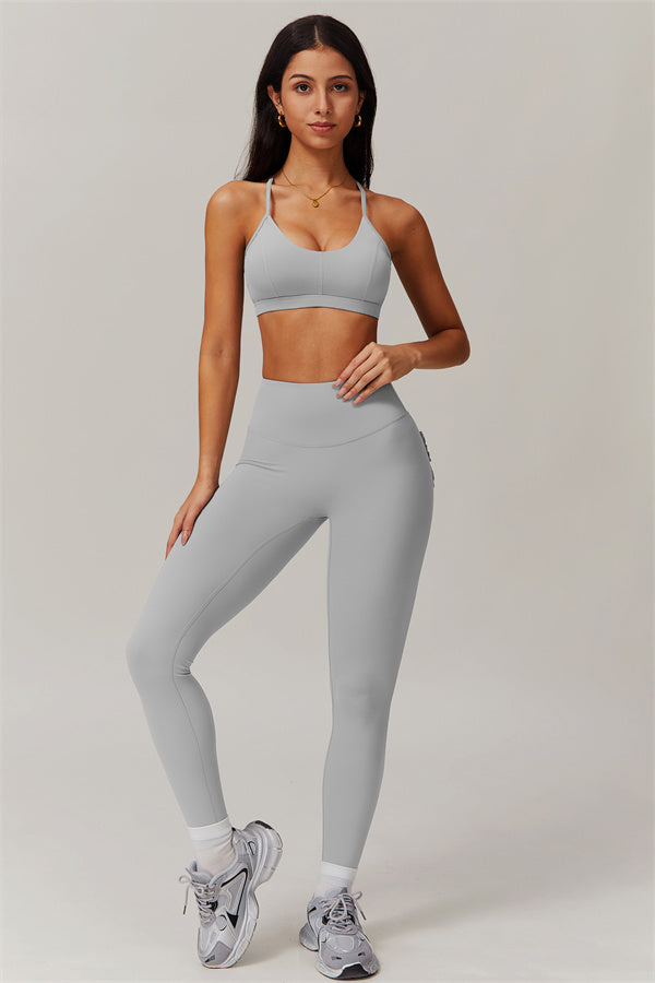 Y-Back Support Sports Bra