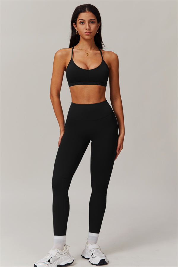 Y-Back Support Sports Bra