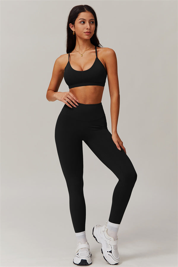Y-Back Support Sports Bra