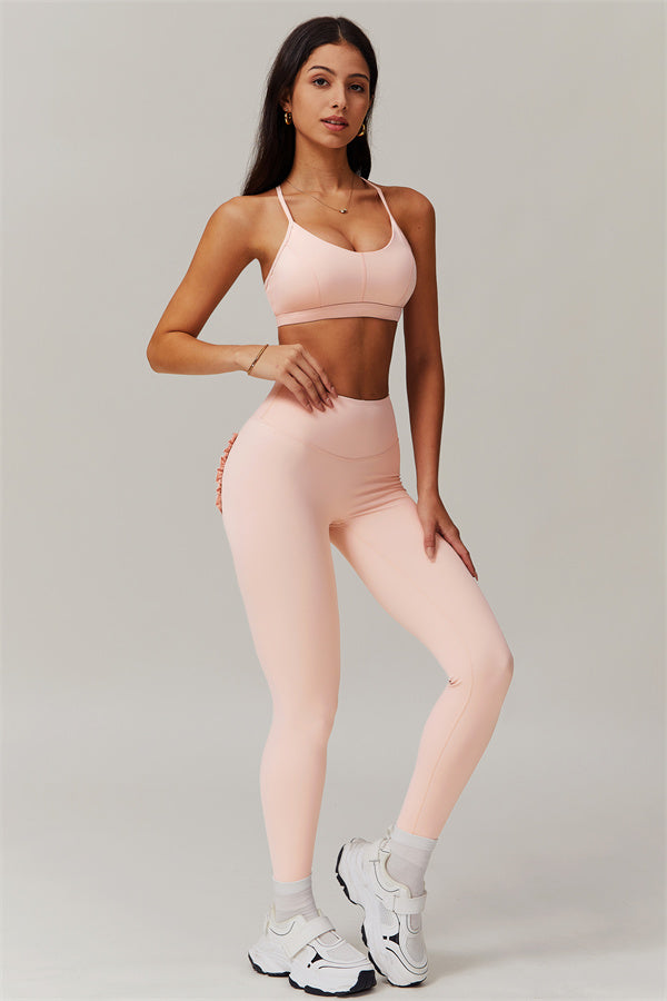 Y-Back Support Sports Bra