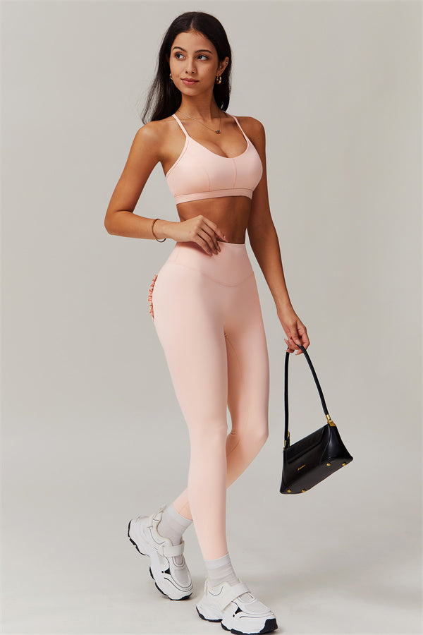 Y-Back Support Sports Bra