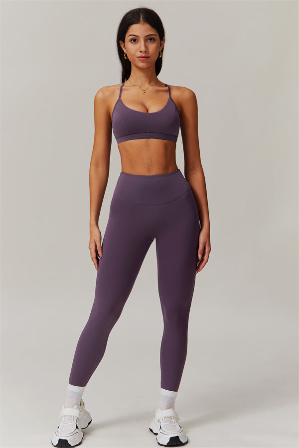 Y-Back Support Sports Bra