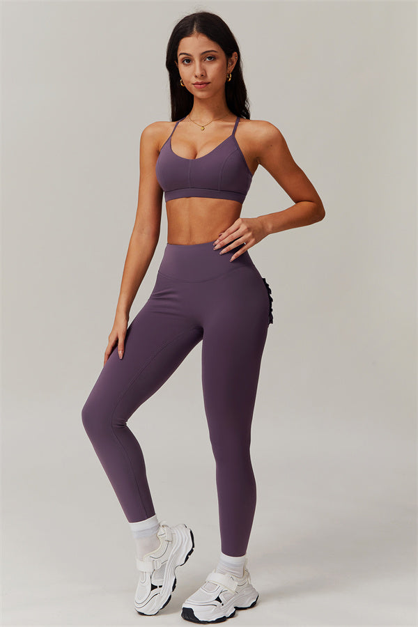 Y-Back Support Sports Bra
