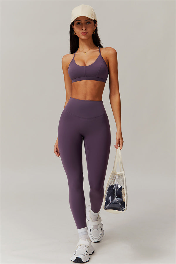 Y-Back Support Sports Bra