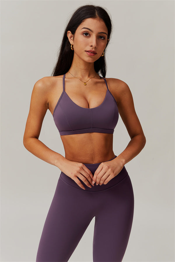 Y-Back Support Sports Bra