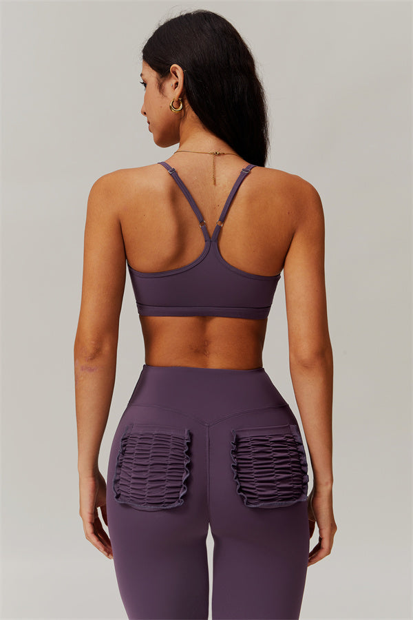 Y-Back Support Sports Bra