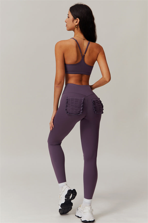 Y-Back Support Sports Bra