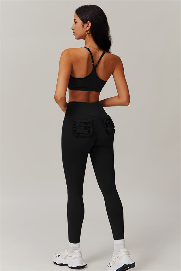 Y-Back Support Sports Bra