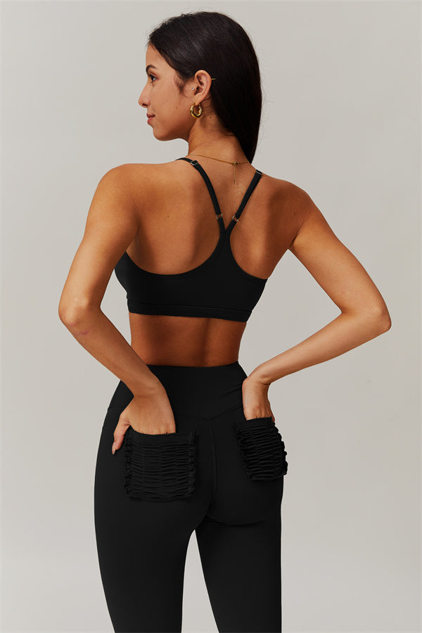 Y-Back Support Sports Bra