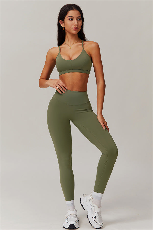 Y-Back Support Sports Bra
