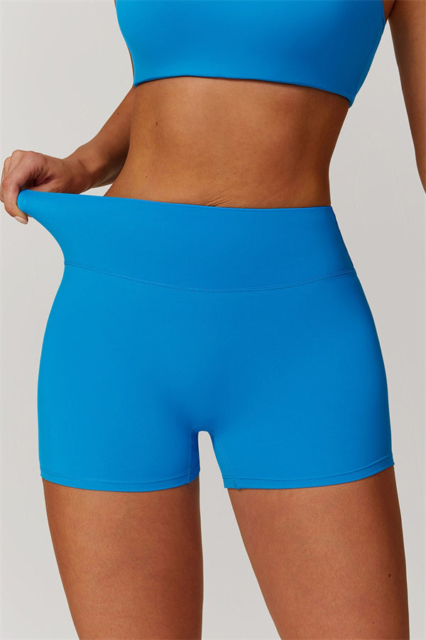 Sculpting High-Waist Active Shorts