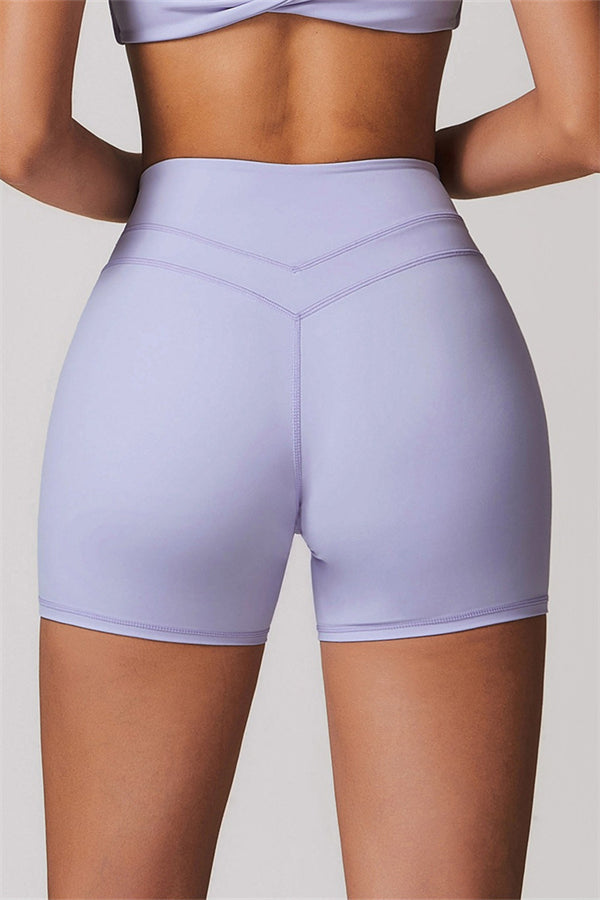 High-Waisted Contour Performance Shorts