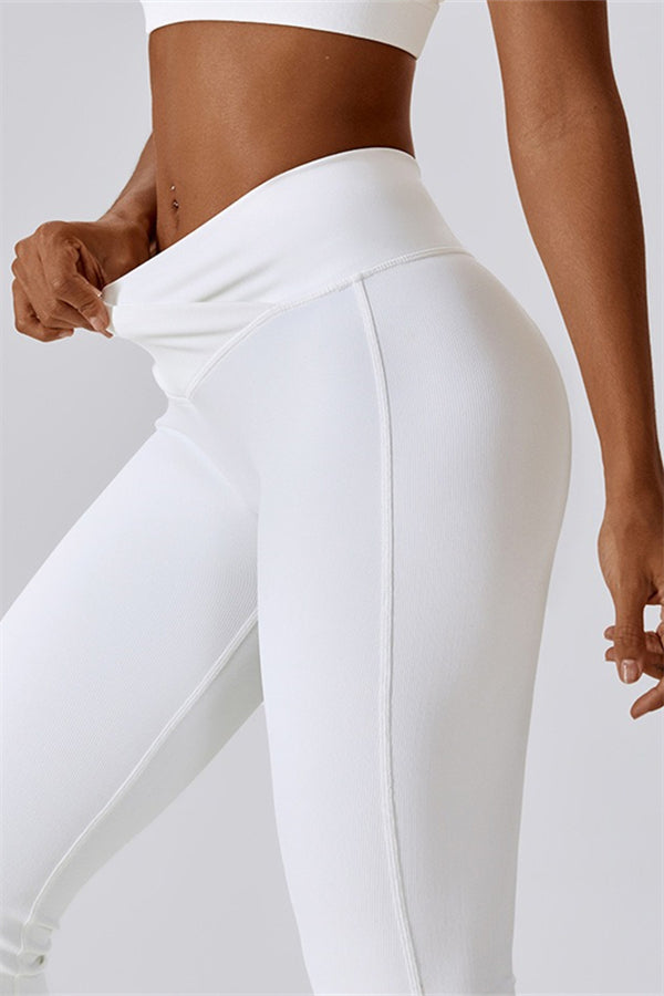 Flared High-Waist Sculpt Leggings