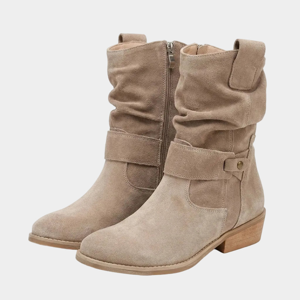 Suede Ankle Boots