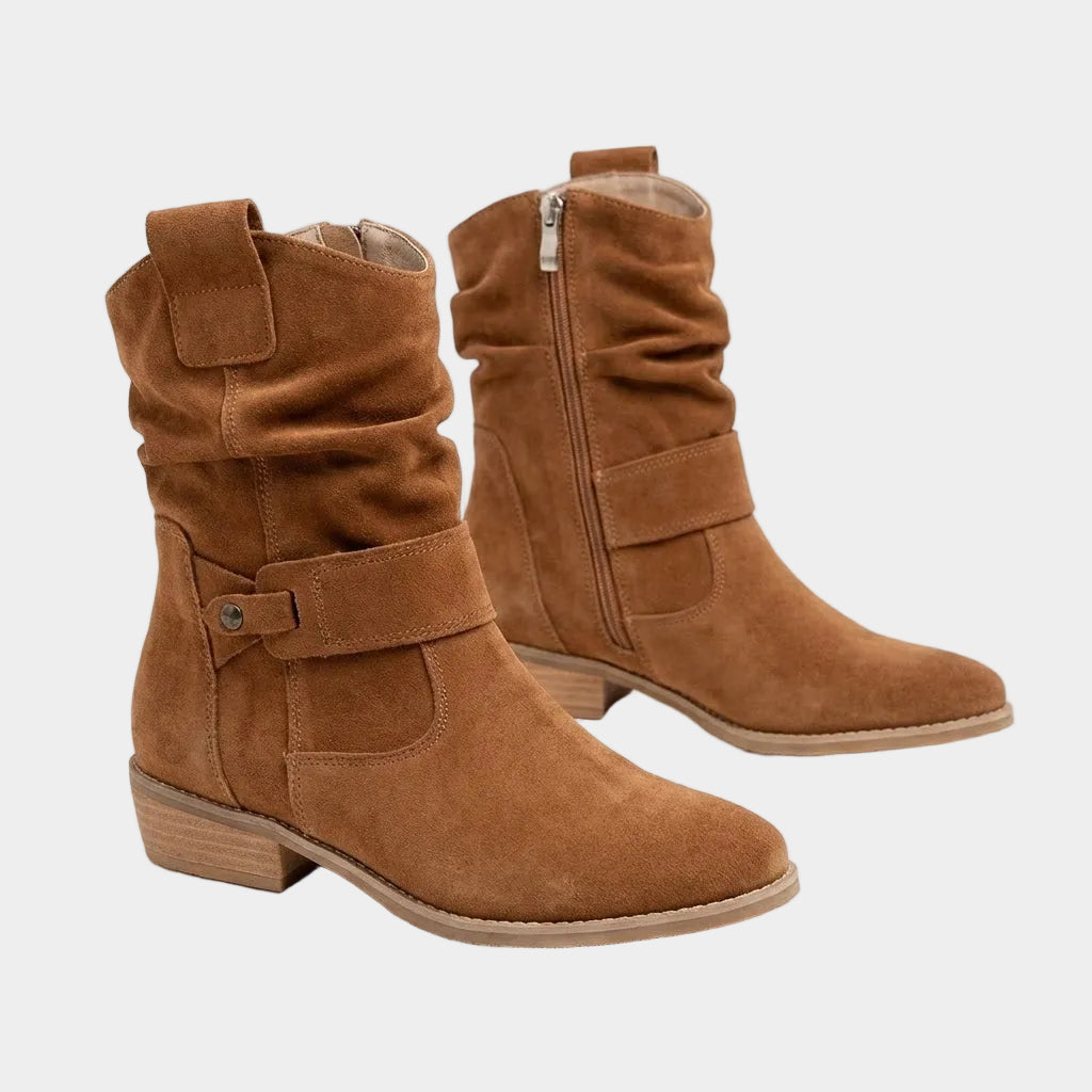 Suede Ankle Boots