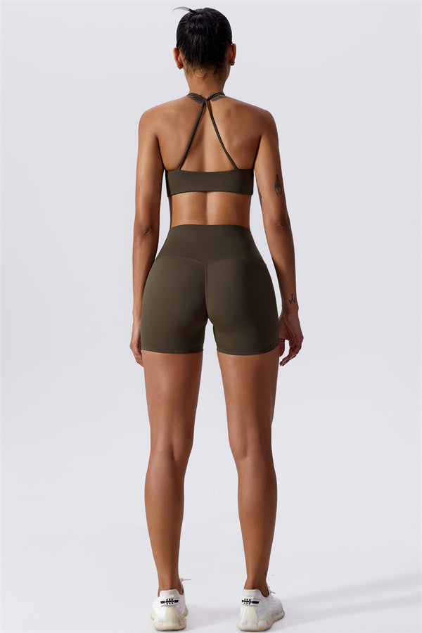 Seamless Peach Lift Workout Shorts