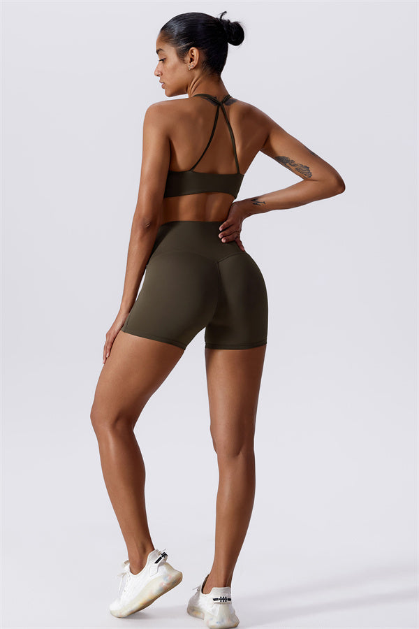Seamless Peach Lift Workout Shorts