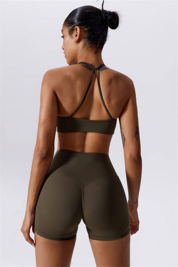 Seamless Peach Lift Workout Shorts