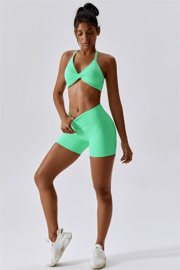 Seamless Peach Lift Workout Shorts