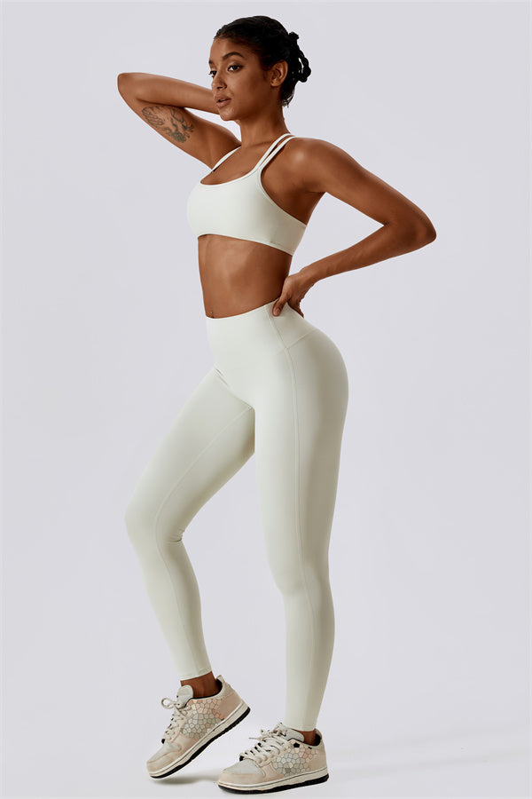 Cross-Strap High Support Sports Bra