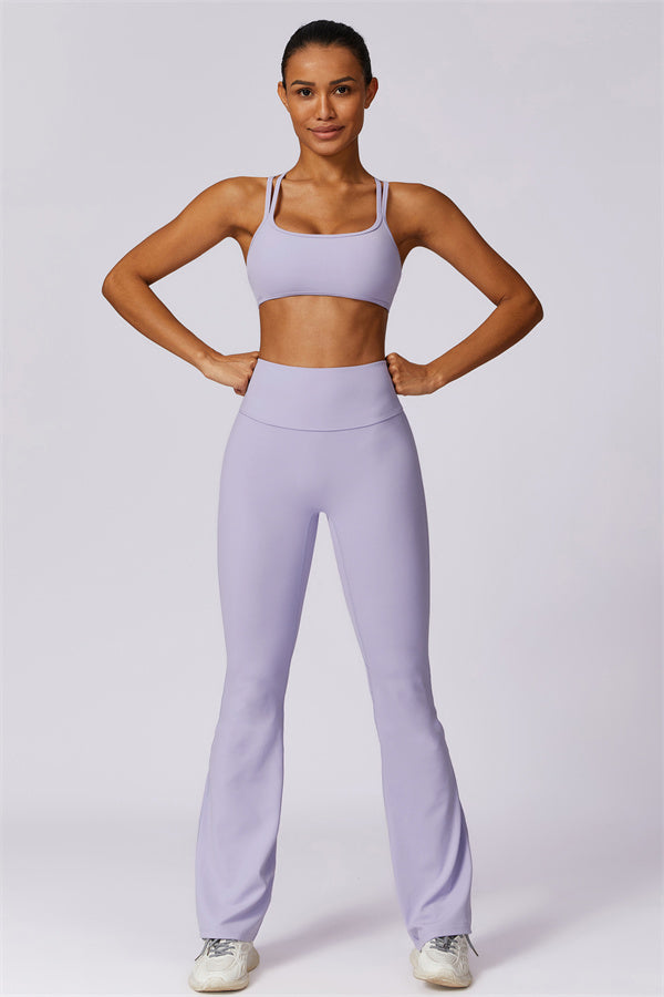Cross-Strap High Support Sports Bra