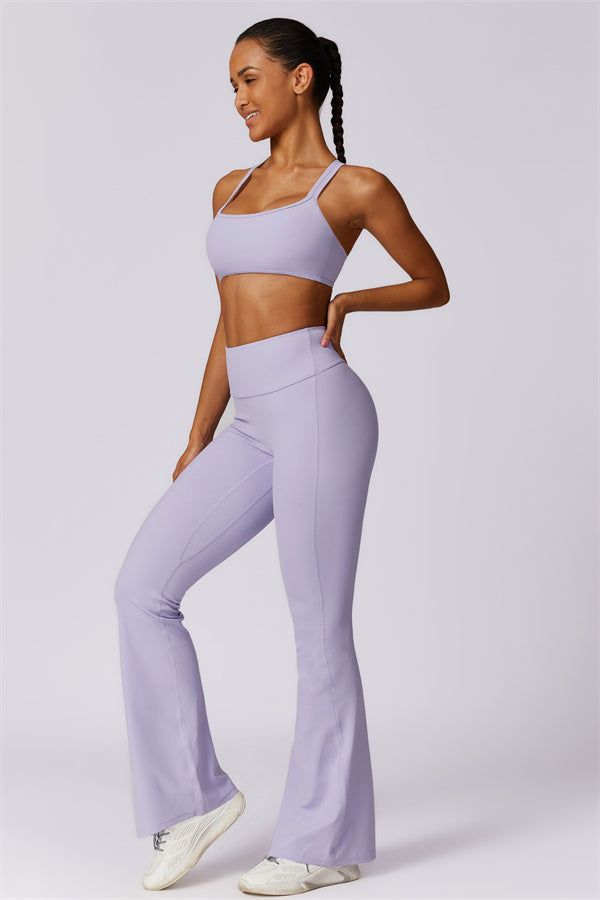 Cross-Strap High Support Sports Bra