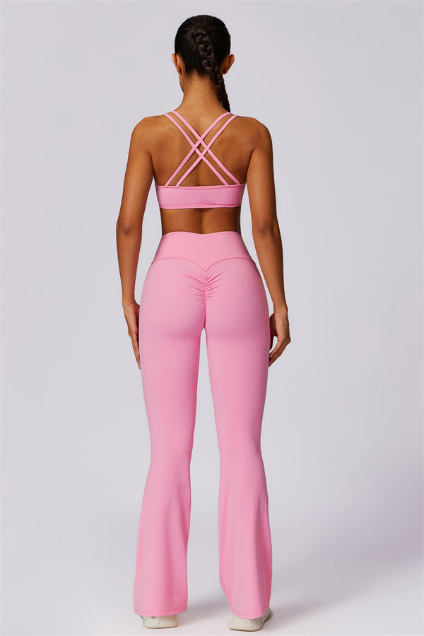 Cross-Strap High Support Sports Bra