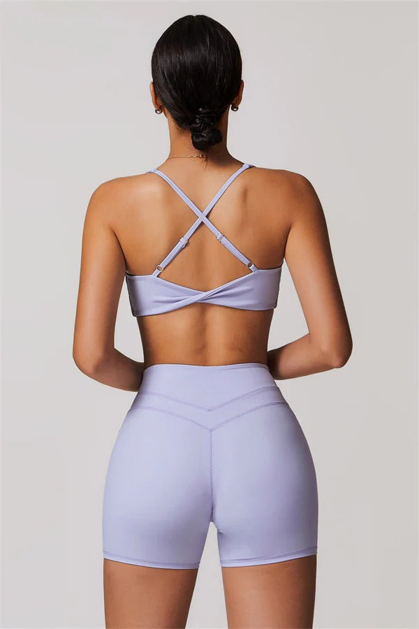 High-Waisted Contour Performance Shorts